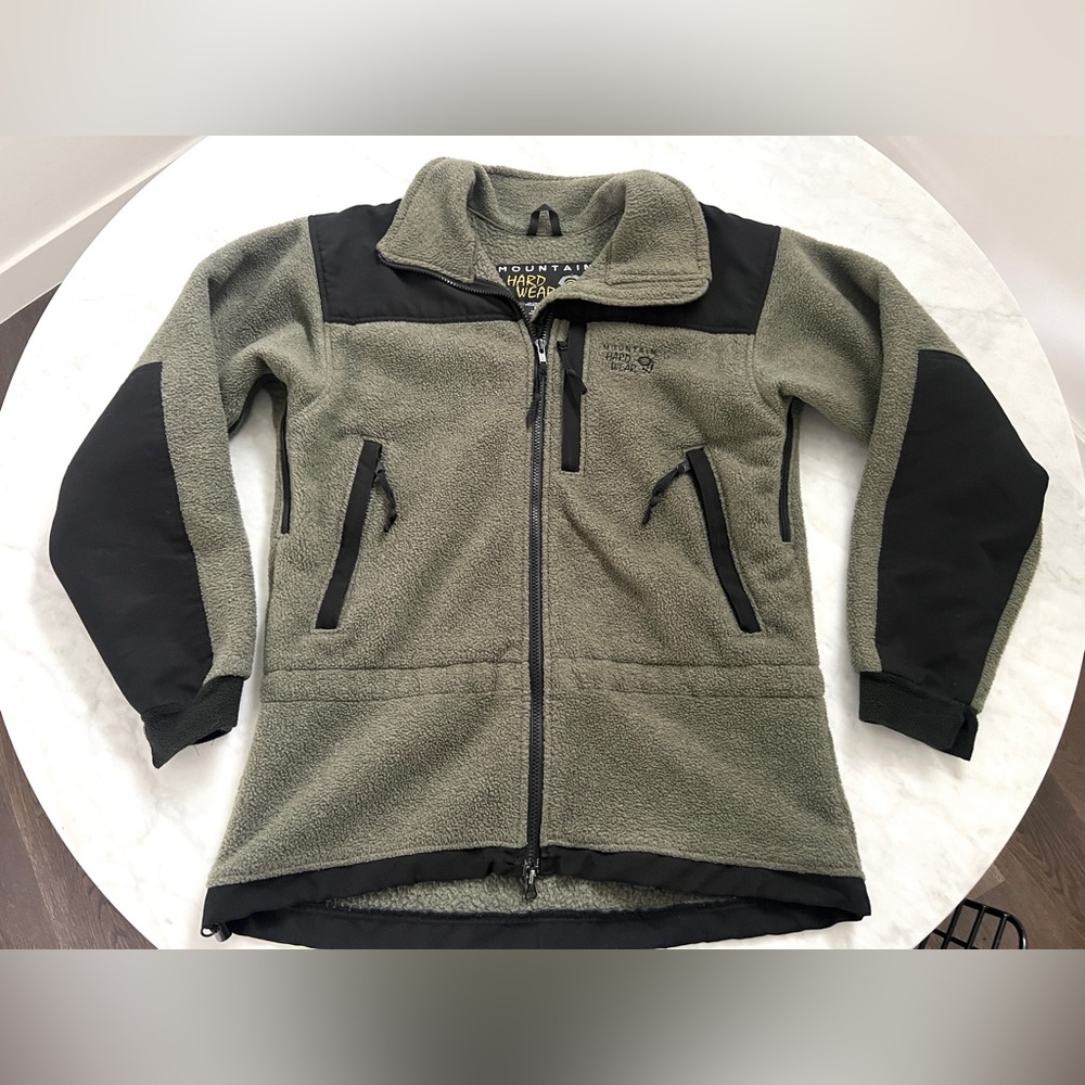 Vintage 90s Mountain Hardwear Fleece Polartec Full Zip Jacket -Men’s Size Medium